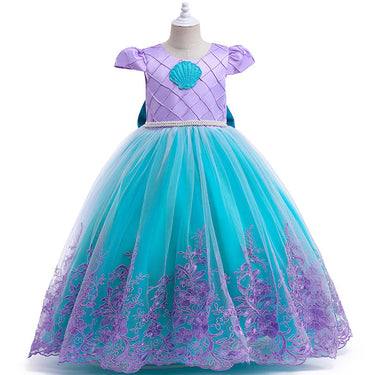 MagicWave prinsessenjurk | Zeemeermin thema, maten 100-150 – Magisch verkleedplezier voor elk kind 1